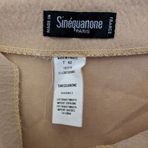 Sinequanone Beige Blouse